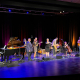 band performing