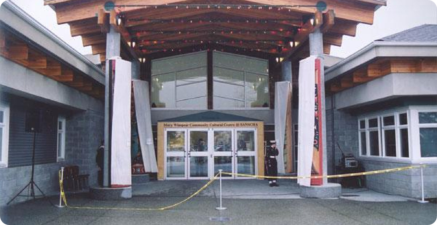 front of Mary Winspear Centre