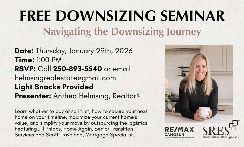 Free Downsizing Seminar image