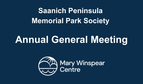 Saanich Peninsula Memorial Park Society AGM