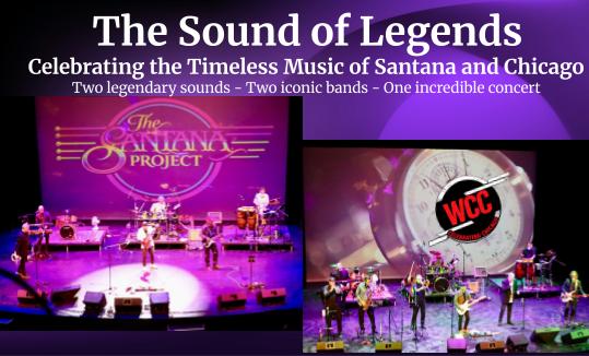 The Sound of Legends: Celebrating the Timeless Music of Santana & Chicago image
