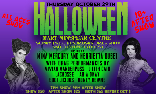 Sidney Pride Halloween Drag Show (Main Show) image