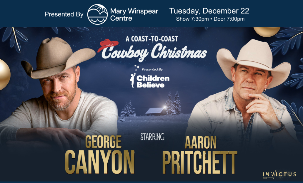 A Cowboy Christmas: George Canyon & Aaron Pritchett image